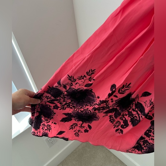 ANTHROPOLOGIE Tracy Reese Dress Women’s Silk Combo Frock Kimono Floral - Picture 14 of 14